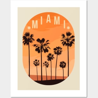 Tropical Miami Posters and Art